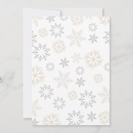 2. Geburtstag - neutrale beige Einladung (Rückseite)