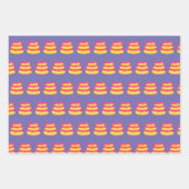 2. Geburtstag Pink Cake Geschenkpapier Set (Vorderseite)