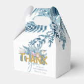 2. Geburtstag Safari Tiere Exotic Personalisiert Geschenkschachtel (Rückseite)