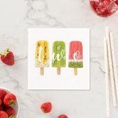 2. Geburtstag Sommer Popsiruce Eis Party Serviette (Beispiel)