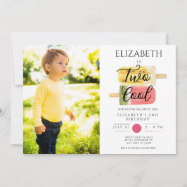 2. Geburtstag Sommerpopsiv-Party Einladung