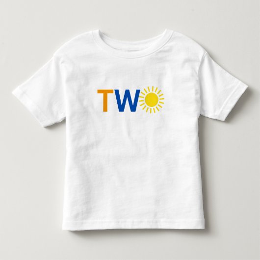 2. Geburtstag T - Shirt (Vorderseite)