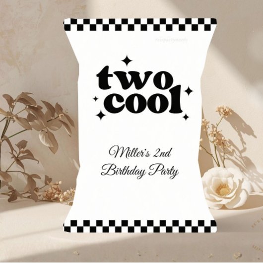 2. Geburtstag Two Cool Snack Chip Tüte Party Favor