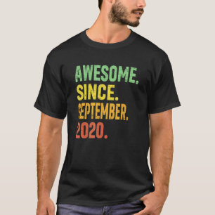 2. Geburtstag Vintag im September 2020 2 Jahre alt T-Shirt