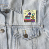 2. Geburtstag Welpenhemden und Geschenke Button (Beispiel)
