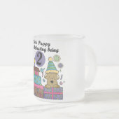 2. Geburtstag Welpenhemden und Geschenke Mattglastasse (VorderseiteRechts)