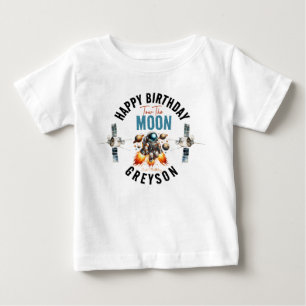 2. Geburtstag Weltraum starten Baby T-shirt