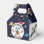 2. Geburtstag Weltraum starten Geschenkschachtel (Vorderseite)