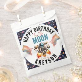 2. Geburtstag Weltraum starten Geschenktütchen