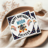 2. Geburtstag Weltraum starten Serviette