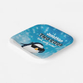 2. Geburtstag Zwei Cooler Pinguin Junge Pappteller (Gewinkelt)