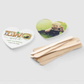 2. Geburtstag Zwei Wildtiere Jungle Foto Fächer (Non-assembled)