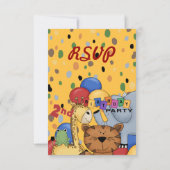 2. Geburtstags-Party Einladung (Rückseite)