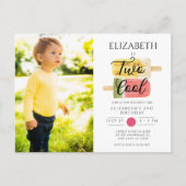 2. Geburtstags-Sommer-Eisparty Postkarte (Vorderseite)