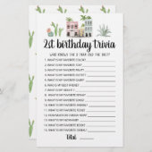 2. Geburtstags-Trivia-Spiel (Vorne/Hinten)