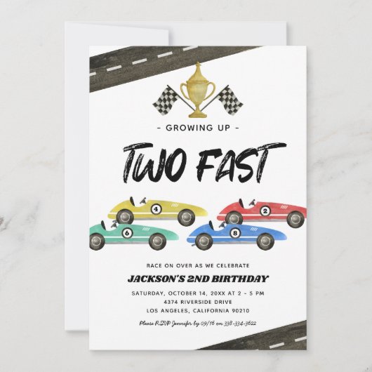 2. Geburtstagsaufenthalt Einladung (Vorderseite)