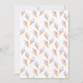 2. Geburtstagseis Einladung (Rückseite)