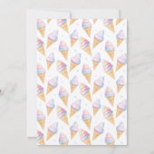 2. Geburtstagseis Einladung (Rückseite)