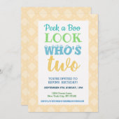 2. Geburtstagsfeier Einladung Aufnahme (Vorne/Hinten)