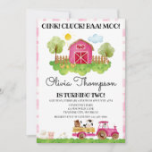 2. Geburtstagsfeier Party Einladung (Vorderseite)