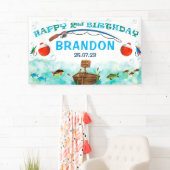 2. Geburtstagsgeschenk zum Thema Fischfang Banner (Insitu)