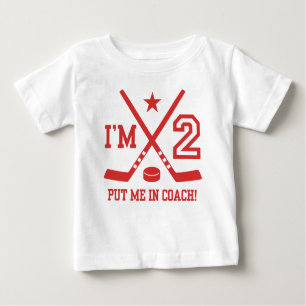 2. Geburtstagshockey Baby T-shirt