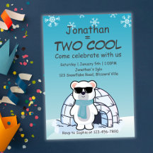 2. Geburtstagsjunge Two Cool Eisbär-Iglu 