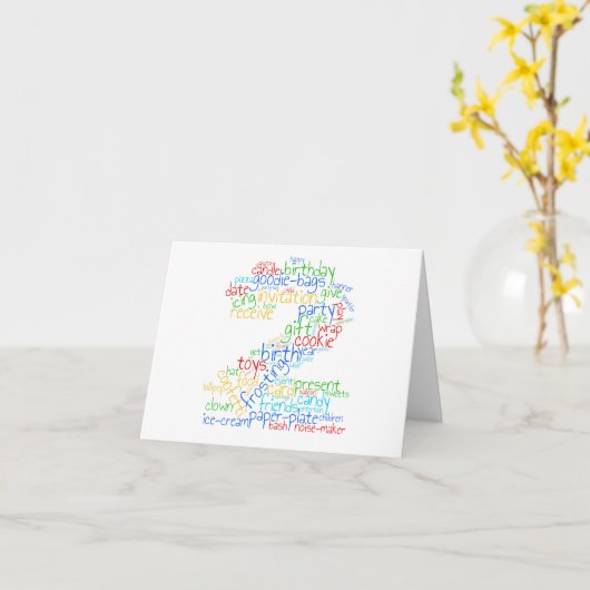 2. Geburtstagskarte B Karte (Gelbe Blume)