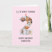 2. Geburtstagskarte Karte (Vorderseite)