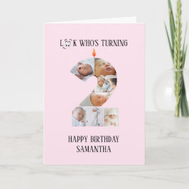 2. Geburtstagskarte Karte