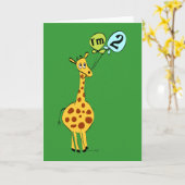 2. Geburtstagskarte Karte (Gelbe Blume)