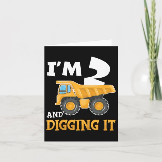 2. Geburtstagskinder 2 Jahre alt Karte (Vorderseite)