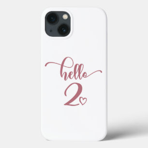 2. Geburtstagskinder Hallo zwei Niedlichen Kinder Case-Mate iPhone Hülle