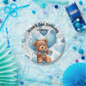 2. Geburtstagskinder-Individuelle Name Pappteller (Party)