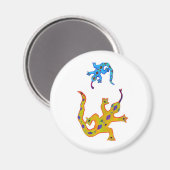 2 Geckos Magnet (Vorderseite/Rückseite)