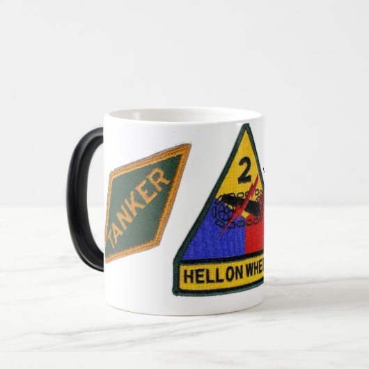 2. Gepanzerte Abteilungs-Farbänderung Tanker-Tasse Verwandlungstasse (Vorderseite Links)