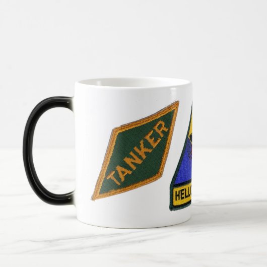 2. Gepanzerte Abteilungs-Farbänderung Tanker-Tasse Verwandlungstasse (Links)