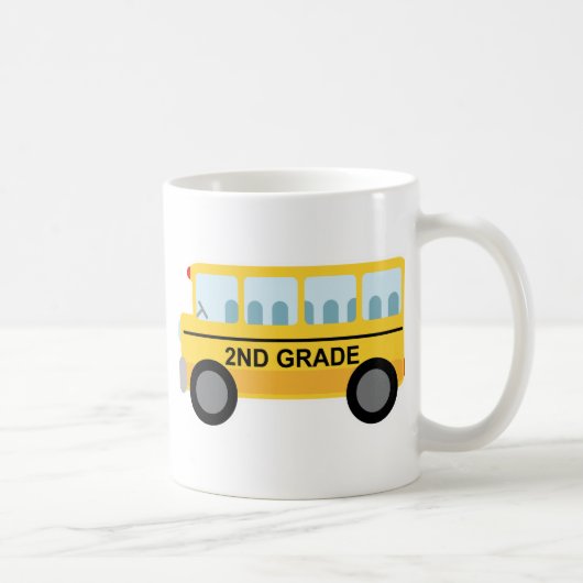 2. Geschenk des Grad-(Schulbus) Kaffeetasse (Rechts)