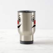 2 Gesicht-Wie fühlen Sie sich? Reisebecher (Mittel)