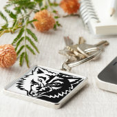 2 Gesichter Schlüsselanhänger (Seite)