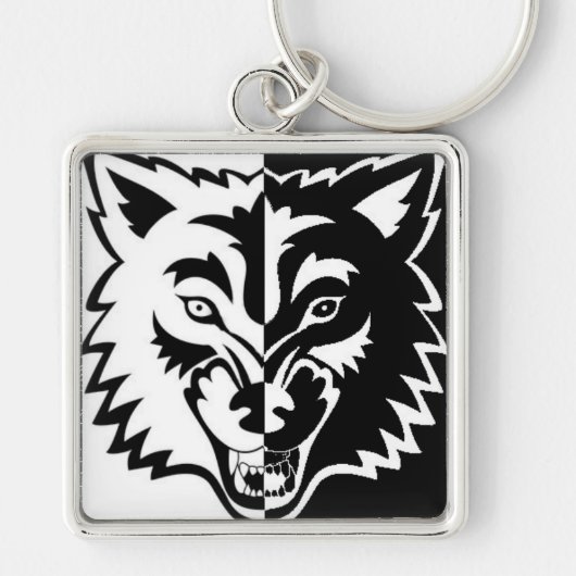 2 Gesichter Schlüsselanhänger (Vorne)