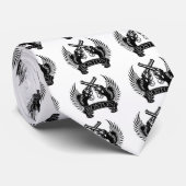 2 Gewehre up Boston Krawatte (Gerollt)