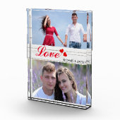 2 Gewohnheits-Foto Liebe genanntes Foto Blocks (Rechts)