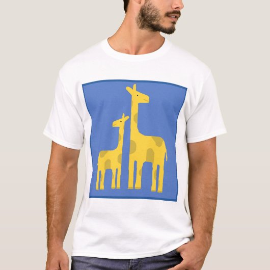 2 Giraffen T-Shirt (Vorderseite)
