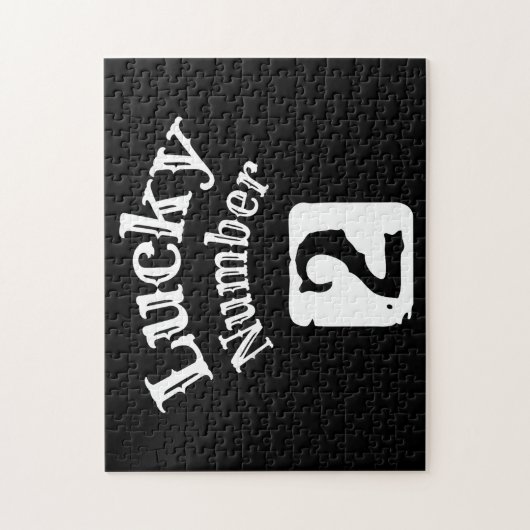 2 - Glück Nummer 2 Luch Puzzle (Vertikal)