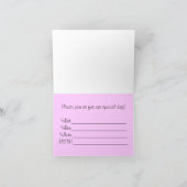 2 glückliche Mäuseeinladung Einladung (Innenseite)