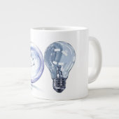 2 Glühbirnen Jumbo-Tasse (Vorderseite Rechts)
