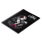 #2 Gothic Spiral-Foto-Notizbuch Notizblock (Linke Seite)