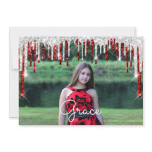 2 Grace Save the Date Sweet 16. Foto