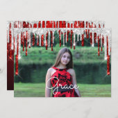 2 Grace Save the Date Sweet 16. Foto (Vorne/Hinten)